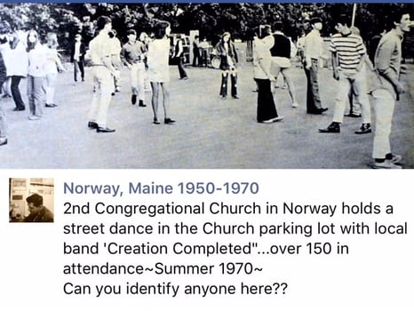 Norway Maine Street Dance 1970